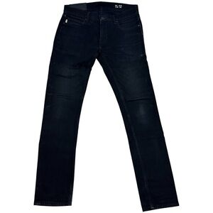 Element Men's E01 Slim Fit Black Jeans